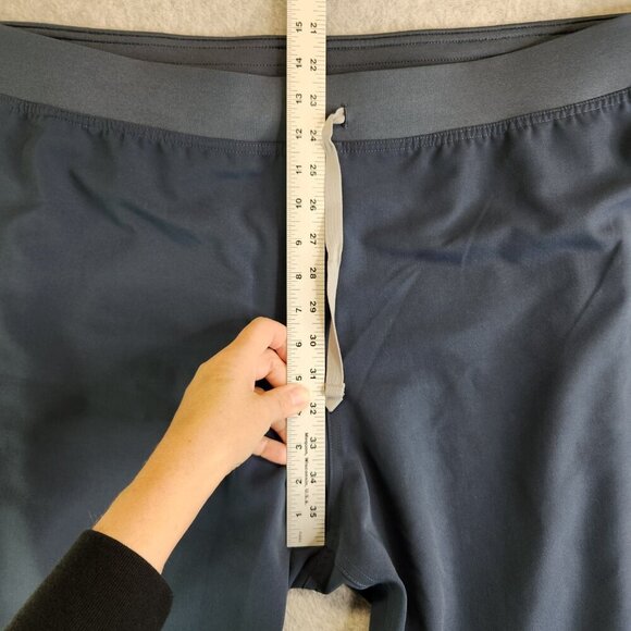 Figs Scrub Pants Womens XXL Blue Livingston Basic Straight Leg High Rise Nurse - Picture 8 of 12